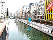 道頓堀川遊歩道「とんぼりリバーウォーク」、相合橋～日本橋間が完成