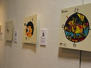 南船場で「紙の時計」展－12種類の紙を使った51種類の文字盤を展示