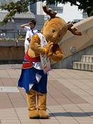 難波にせんとくん登場－なんばパークスで「やまと花ごよみ2010」をPR