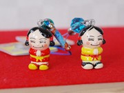 ｢なーむくん｣のフィギュア付きキーホルダー、十輪院が発売
