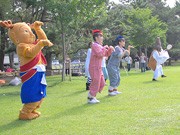 ｢せんとくん｣の忙しさピークに－｢地デジカ｣との初共演も