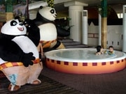 箱根小涌園ユネッサンに「カンフー・パンダ」風呂－イベントで