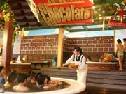 箱根小涌園ユネッサンでバレンタイン限定「チョコレート風呂」