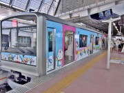 小田急線に藤子・F・不二雄のキャラクター電車－終点・小田原駅で撮影も