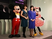 ミッキー・ミニーマウスがテープカット、ディズニー写真展で