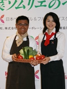 六本木ヒルズで「野菜ソムリエ」記念イベント－理事に王理恵さん