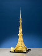 5千万円の純金製東京タワー、開業50周年記念で製作