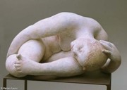 ベルギーの彫刻家と日本人画家の二人展－南麻布のギャラリーで