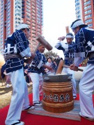 六本木ヒルズ屋上庭園で「三味線餅つき」－徳島県・美馬市とコラボ