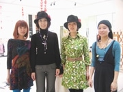 ラシックで4人の女性アーティストによる「つながり展」