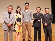 「ラストゲーム 最後の早慶戦」－石坂浩二さんら舞台あいさつ