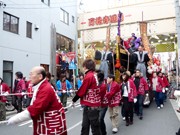 大須観音で節分会－恒例「宝船行列」、今年も商店街を練り歩く