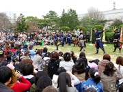 「名古屋おもてなし武将隊」陣笠隊2人が卒業－ファンらと別れ惜しむ