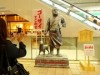 ラシックに上野の西郷隆盛像－発泡スチロールで精巧に再現