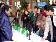 仙台の百貨店前で「宮城の純米新酒初蔵出し」－24の蔵元から34銘柄