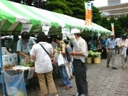 仙台・勾当台公園で「枝豆まつり」－地産地消目指しPR