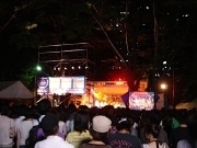 勾当台公園で野外ライブ「夕涼みコンサート」－青山テルマさんら出演
