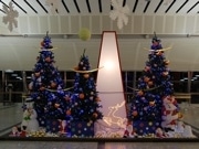 仙台空港に「仙台で一番早い」クリスマスイルミネーション