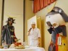 仙台・秋保温泉の8施設が冬限定ランチ－発表会に伊達武将隊、むすび丸も