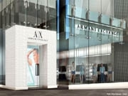 渋谷に「A|X アルマーニ エクスチェンジ」国内初の旗艦店