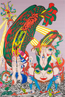 渋谷で田名網敬一さんの新作展－「金魚」に着想、彫刻作品も