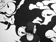 気鋭女性アーティストLyさんが初の個展－「ワールズエンド.」