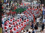 渋谷で「鹿児島 おはら祭」－巨大人形パレード、「篤姫」企画も