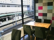 渋谷に駅ホームが望めるカフェ&レストラン－IT社長個人事業