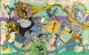 米在住アーティストが日本初の個展－独自の感性で描く「ヒーロー像」