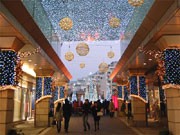 代官山アドレス・ディセでもクリスマスイルミ点灯－7万球で演出