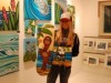 ハワイ在住画家ヘザー・ブラウンさん来日展「キャラクターズ」－代官山で