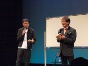 いとうせいこうさんと奥泉光さんが「文芸漫談」－テーマは三島由紀夫