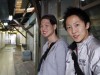 【駅前市場からこんにちは】あっくんさん（21歳、画像右）、けんちゃんさん（21歳。左）
