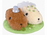 「カピバラさん」ぬいぐるみにウエディングバージョン－バンプレストが発売