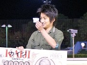 大井競馬場で映画「カイジ」のレース－藤原竜也さん、馬券的中