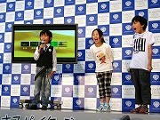 品川シーサイドで加藤清史郎君が生吹替え－DVDイベントで