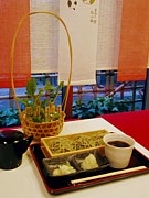烏森神社茶店に春の七草メニューが登場－プラス100円でミニ甘味も