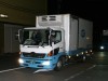 いわき市を目指し走るトラック