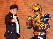 水木一郎さん、代々木でご当地ヒーロー「超神ネイガー」のレコーディング