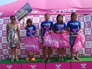 辻堂で国内最大級の女性アマサーフィンコンテスト－イベントも