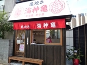 亀をかたどった回転焼き「亀焼き」を販売－逗子に専門店「海神亀」