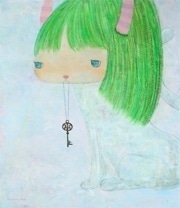 湘南で活躍のアーティストKONAOさん、カフェで新作集め個展