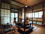 北鎌倉に週末限定「手紙カフェ」－かおかおパンダさんなどの「はがき展」も