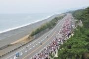 「湘南国際マラソン」晴天の中、2万3千人参加－女子は姉妹で上位入賞