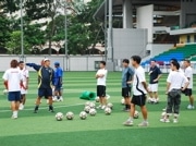 星で日本サッカー協会公認の少年サッカー指導者講習会