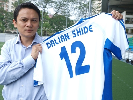 サッカー・Sリーグに中国の強豪クラブ「大連実徳」が新加盟