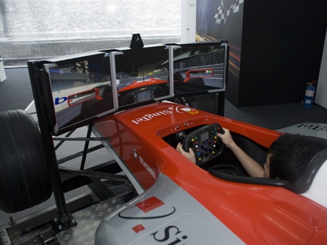 F1シンガポールGP、「リアル」なコースシミュレーター登場