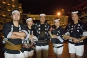 リバーサイドのセントラルで中秋祭－秋田市竿燈会も参加