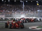 F1シンガポールGP、大きなトラブルなく終了－商業地区では明暗も