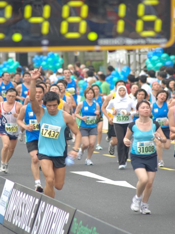 シンガポールのランニング熱が上昇－今年1年間で70超のレース予定
